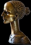 Bates ~ Muse Head Bronze
