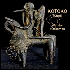 Kotoko Bronze Equestrian Warriors
