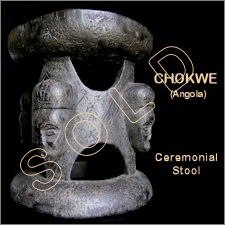 Chokwe Ceremonial Stool