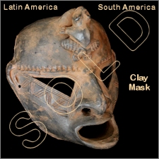 Clay/Terracotta Mask