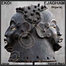 Ekoi Janus Helmet Mask
